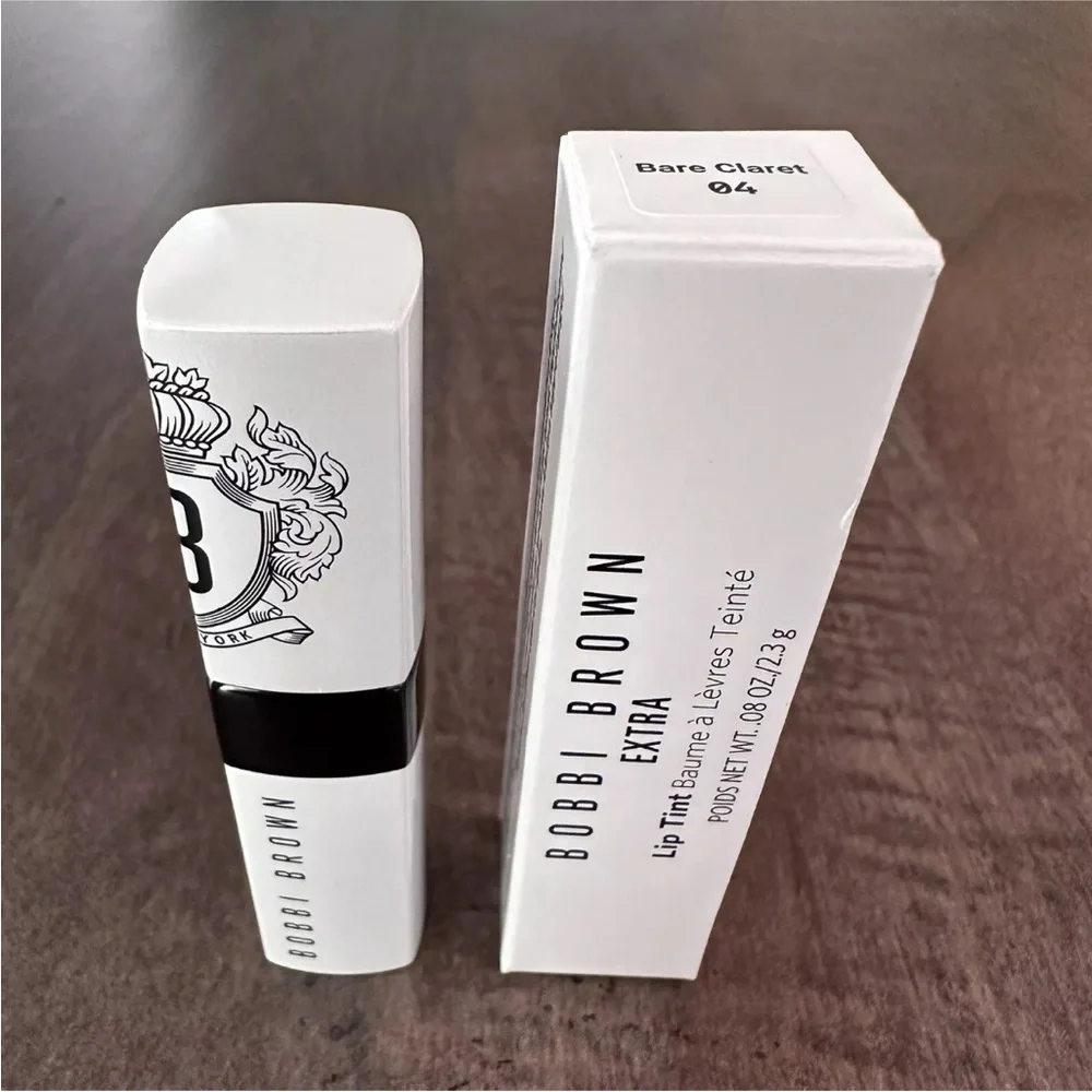 Bobbi Brown Extra Lip Tint Balm shade 04 Bare Claret Burnt Sheer Red Tint